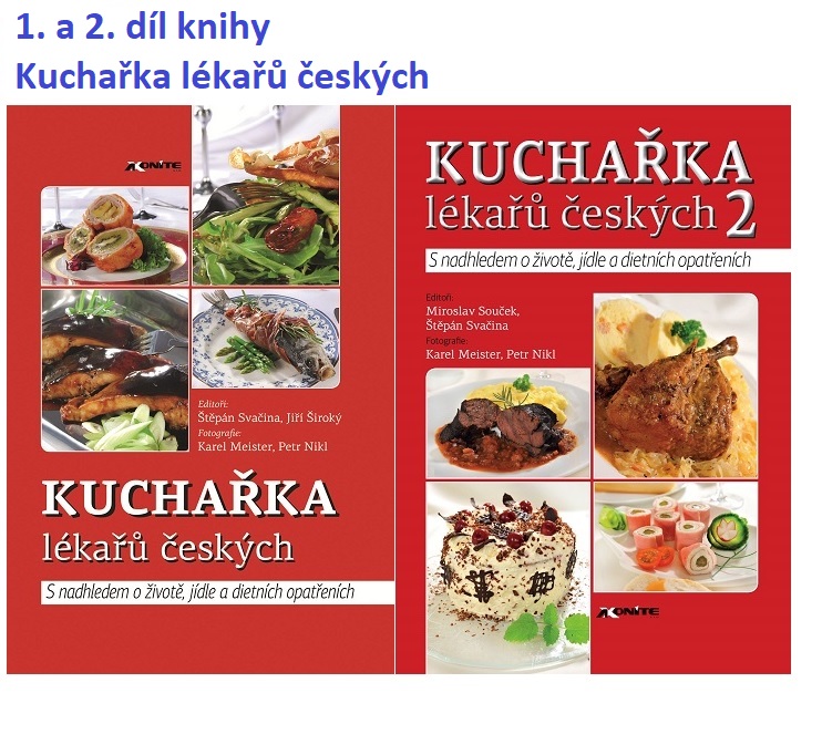 Kuchařka lékařů českých 1. a 2. díl